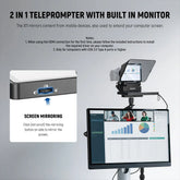 Teleprompter NEEWER X11 2-In-1 with Monitor
