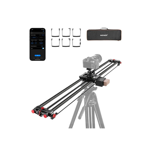 Camera Slider NEEWER ER1 Motorized Carbon Fiber with F750 Battery