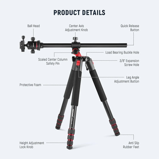 Camera Tripod Monopod NEEWER N284L+G0