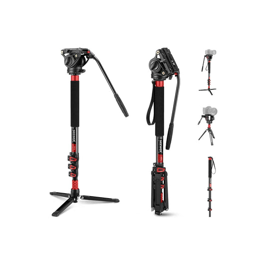 Monopod NEEWER TP71 67.7" Pro Carbon Fiber Camera With Fluid head