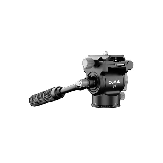 Tripod COMAN V1 Head | Mini Camera Gimbal, Smooth Motion