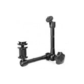 Monitor 7 Inch Articulating Friction Magic Arm Adjustable Super Clamp Crab Pliers for DSLR Camera Rig, DV