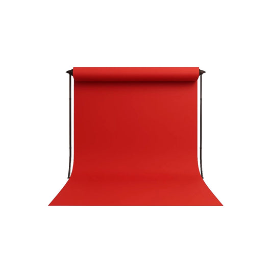 Red Paper Roll Photography Studio Backdrop Full Length