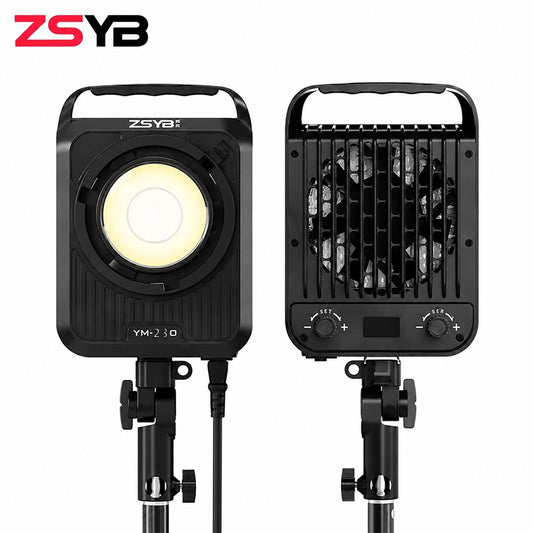 مصباح LED ZSYB ZM-230Bi - ضوء LED بتثبيت Bowens إضاءة مستمرة للتصوير الفوتوغرافي بلونين 230 واط