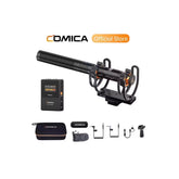 Microphone COMICA VM30 2.4G Super Cardioid Condenser Wireless Shotgun Mic With Gain Control for Camera, Smartphone