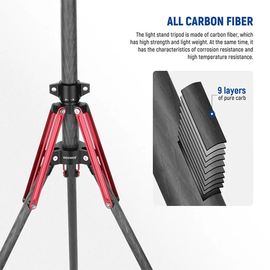 Light Stand NEEWER 210CM CARBON FIBER
