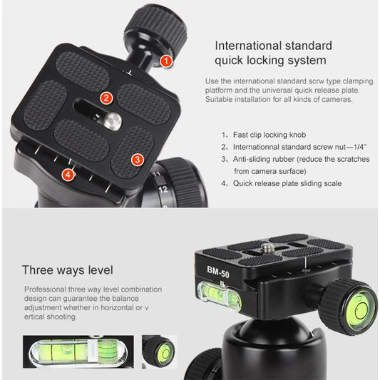 Tripod for Camera Video COMAN TM258CC0