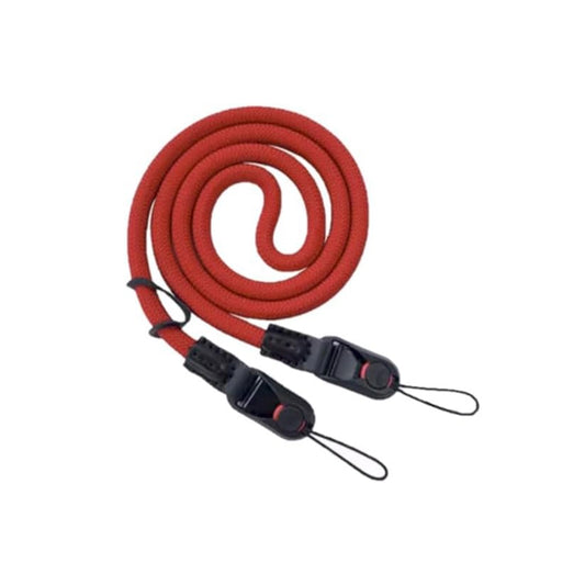 Camera Strap Nylon Red Neck Strap Shoulder Strap with Quick Release Clip Buckle For Sony Alpha a6700 Mirrorless Camera
