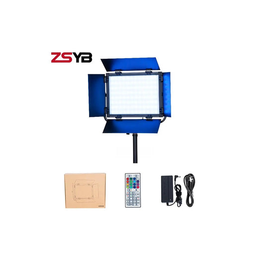 Photography lighting  ZSYB YB-500C 50W RGB Flat Panel Light Lamp APP Control Colorful