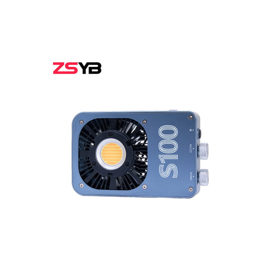 Photography lighting ZSYB S100 Pocket 100W Bi-Color 2700K-6500K Photography COB Light